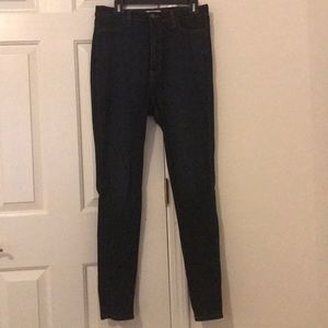 High waisted jeggings